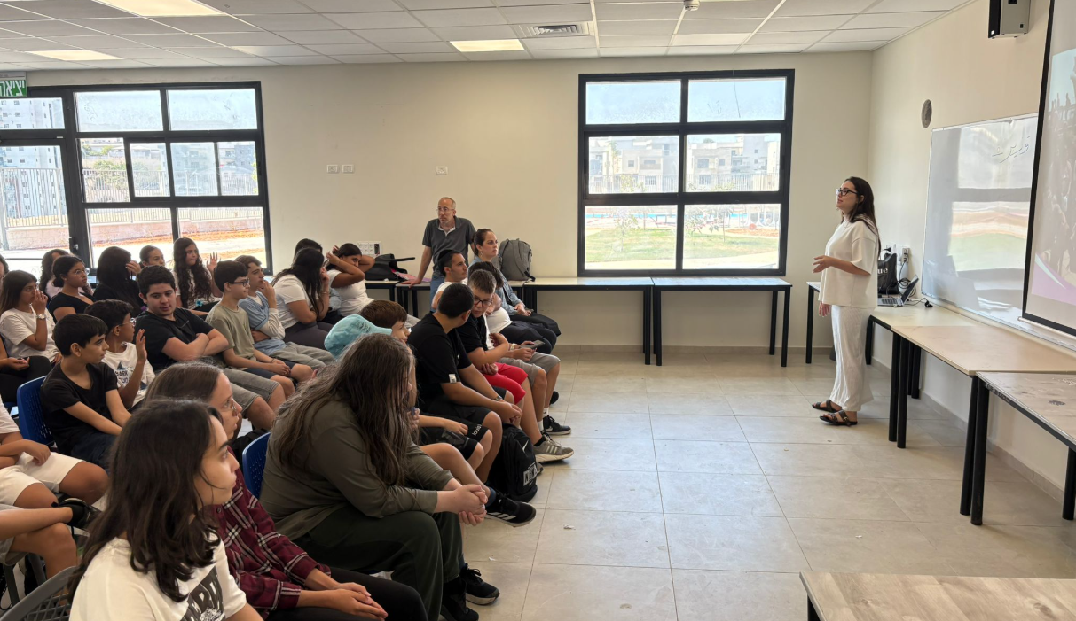 סדנה חווייתית לחטיבת הנעורים