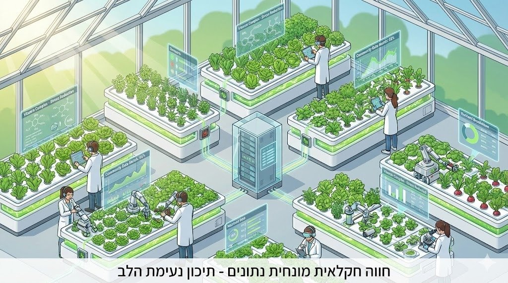 חווה חקלאית מונחית נתונים – תיכון נעימת הלב